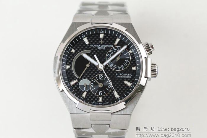 江詩丹頓 Vacheron Constantin 縱橫四海系列 多功能腕表 複刻版1222—SC型機芯 高檔男士腕表  wssb4043